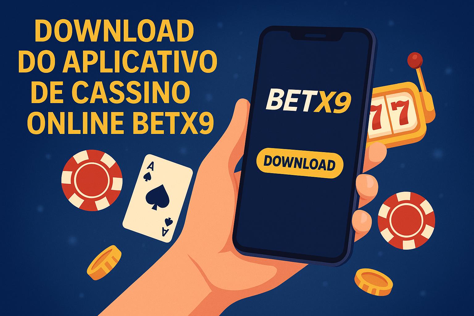Baixar o BETX9   Cassino App