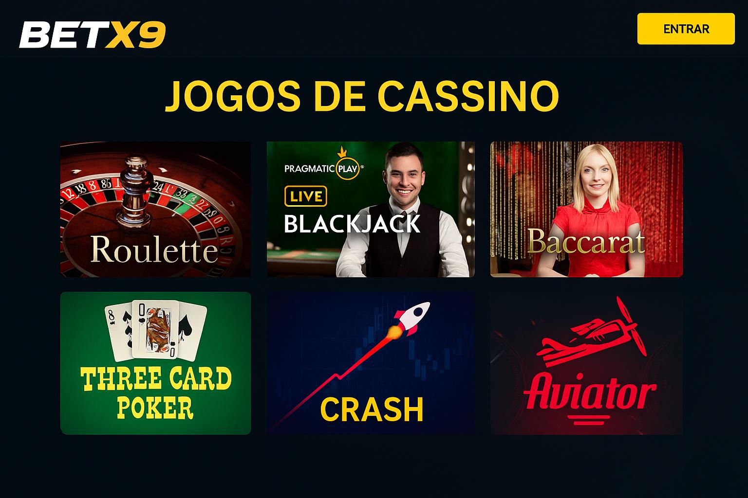 Jogos de cassino online inovadores e emocionantes na BETX9  