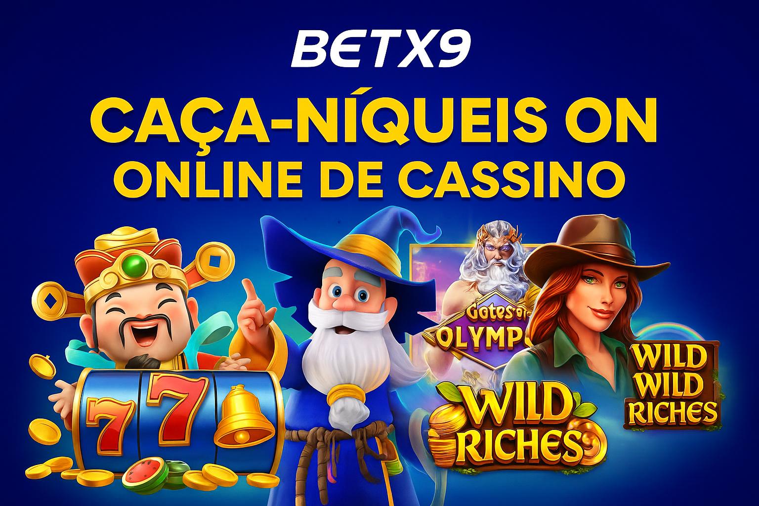 Explore o mundo das slot machines no BETX9   Casino